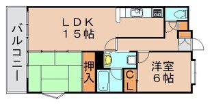 ブルーラグーン吉塚南の物件間取画像